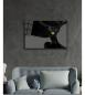 Preview: Black Women Art Design rectangular special Glass Picture!